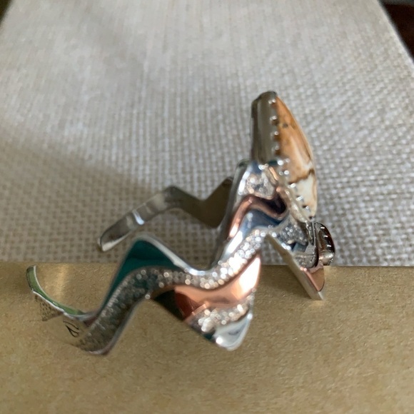 Sincerely Southwest Utah Four Corners Series Sterling Silver Cuff - Picture 2 of 8